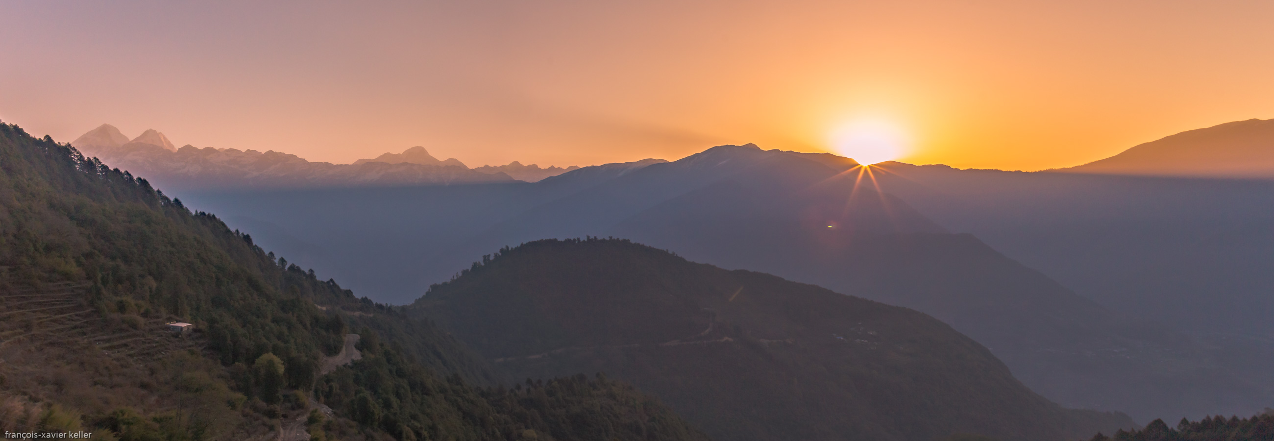 Marche, trek région helambu vers les Annapurnas